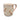 New French Bakery Style Mug Baguette & Pink Bow Bread Girly Coffee Mug Gift