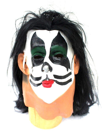 Vtg 1996 Paper Magic Group KISS Peter Criss RUBBER HALLOWEEN Mask W/ Tags NOS