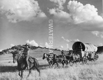 Vtg John Wayne / Thomas Dunson Cattle Empire Across Indian Territory Photo #2475