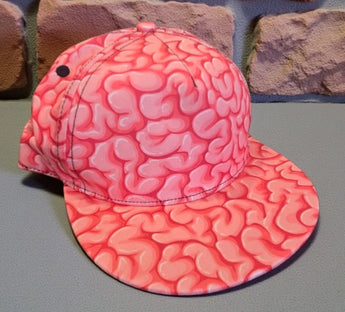 Funny Hat Hidden Human Brain Hat Baseball Cap Halloween Costume Gag Gift Dummy