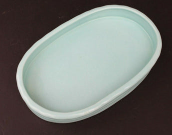 Vtg MCM CALIFORNIA CA Pottery - Poppy Trail Metlox Flower Bowl Oval P-738 #70