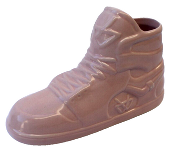 New Pink Large Shoe Sneaker High Top Planter Vase Room Decor