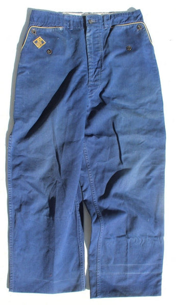Vintage Blue Boy Scouts of America BSA Youth / Kids Long Pants - Small