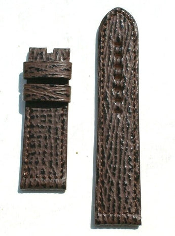 NEW Maestro Straps Leather Apple Watch (fits 42mm) Strap / Band - 24mm Brown
