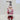 New Pink Red Peppermint Candy Santa Claus Christmas Soap Dispenser Decoration