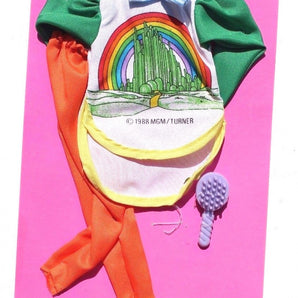 Vtg RARE 1988 Barbie MGM / TURNER Wizard Of Oz Doll Play Clothes / Clothing NOS