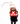 Vtg PLASTIC & FELT Christmas Tree Ornament BAND LEADER Solider Playing Symbols