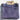 Vintage Blue W/ Gold Hardware J. Longobardo Clutch / Shoulder Purse Bag