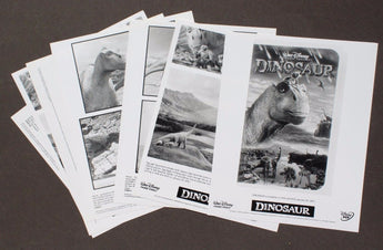 Vtg Dinosaur Movie Promo T.V. Film Press Kit / Lobby Card Photos