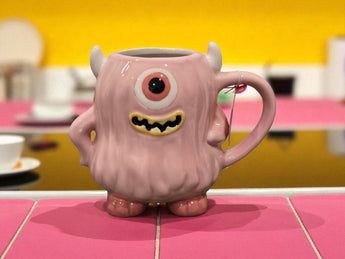 New Halloween Pink Girl Spooky Monster Coffee Cup Tea Beverage Mug Cup Decor