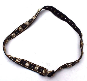 Vintage Women's Leather Western Studded Belt Strap Only