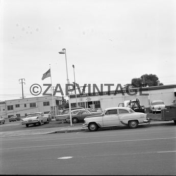 Vtg 1964 Andys Complete Automotive Service Center Old Cars CA Photo #1991