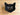 Nrew Spooky Black Cat Smiling Face Head Halloween Ceramic Candy Bowl Dish Decor