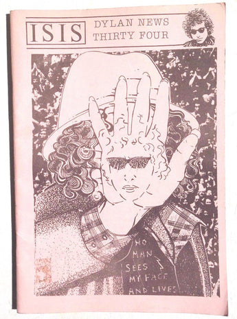 Vintage DECEMBER 1990 ISIS Bob Dylan MUSIC News #34 1st Print
