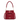 New Women Red Casual Bow Decorated Bucket Crossbody Bag