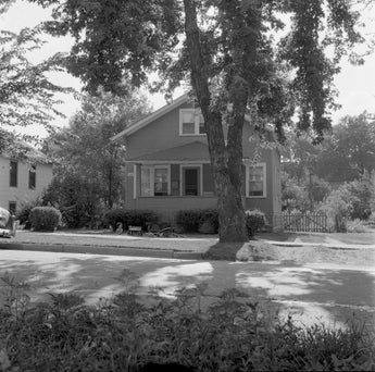 Vtg 1954 Chicago Home Architecture Photo #1459