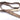 Vintage RETRO Disco Metallic Gold Loop Women's Belt