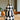 New Black & White Pumpkin Stacked Halloween Soap Dispenser Spooky Decoration