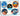 5 Vintage Space Shuttle Decal Sheet No. 4. Flights 51-D through 51-I Stickers