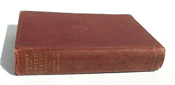 Vtg Antique 1903 History of the United States by E. Benjamin Andrews Vol IV Book