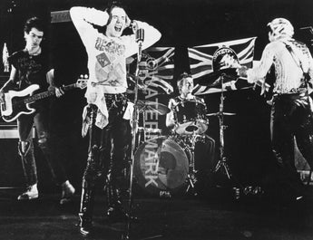 Vintage Warner Brothers The Sex Pistols On Stage Concert Photo #2476