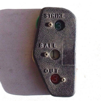 Vintage Collector Baseball Game Counter Strike Ball Out Indicator