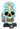 NEW Solid Wood Day of the Dead Sugar Skull Tabletop Figure HALLOWEEN Indonesia