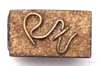 Vtg 1960's ROD ZORN Artist Metal Modernist Belt Buckle Pendant Abstract #6