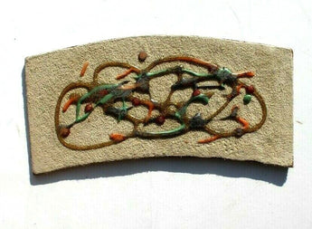 VTG Women's 1980's - 1990's Leather Rope Scribble Decoration Hardware