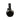 New Gold / Black Resin Spider Venom Potion Bottle Halloween Room Decor