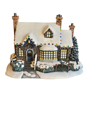 Mint Brand New Hawthorne Village Thomas Kinkade Village Tea Room NO COA Or Box