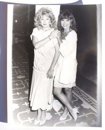 Vtg 1987 Joy Garrett & Camille More "Days Of Our Lives" Beverly Hilton Photo