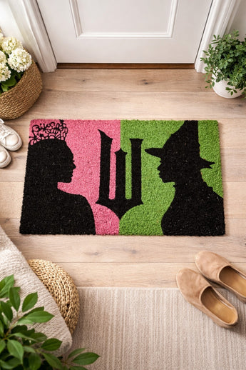 New Halloween Wicked (Wizard Of Oz) Outdoor Entry Rug Home Decor 18x28