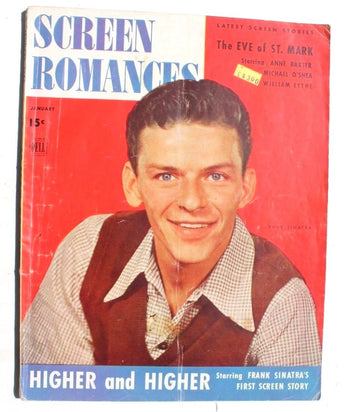 Vintage January 1944 Screen Romances Magazine (Frank Sinatra)