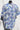Vtg Mens Newport Blue Brand Retro Tribal Western Button Down Collar Shirt Medium
