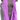 New Rikka Purple Scarf Wrap W/ Fringe