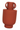 Vintage Rustic Navjo (Terracotta) Modern Art Ceramic Orange Flower Vase
