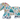 Vintage Retro Large Pink Rainbow Funny Dancing Unicorn Mosaic Tile Wall Art