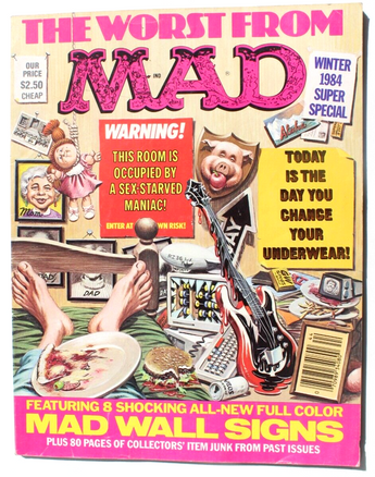 Vintage Winter Super Special MAD Magazine Comic Humor
