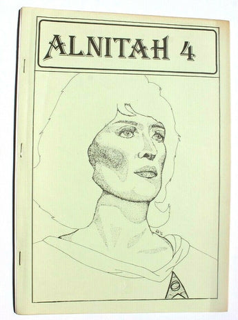 Vintage July 1976 Alnitah 4 Trek Fan Fanzine Book Booklet RARE