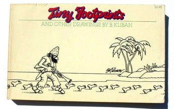 VTG 1978 B. Kliban TINY FOOTPRINTS And Other Drawings First Printing