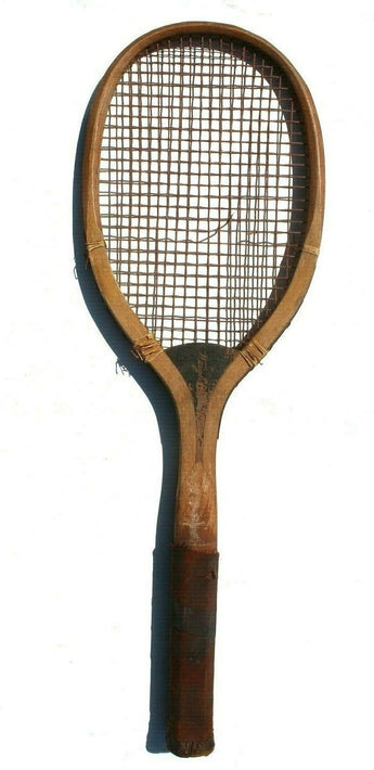 Vintage Antique Wright & Ditson Pacific Coast Model 1 Champion Tennis Racket