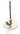 New Western Metal Marble Rooster Bird W/ Hat Table Top Paper Towel Holder