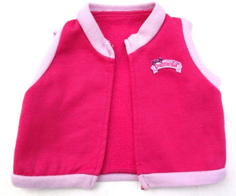 Vtg 1980's PAMELA Pink / Purple Vest Doll Play Clothes / Clothing