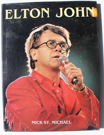 Vintage Elton John by Mick St. Michael Book (1994, Hardcover)