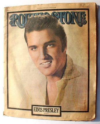 Vtg ROLLING STONE MAGAZINE Elvis Presley September 22,1977 #248 Newspaper