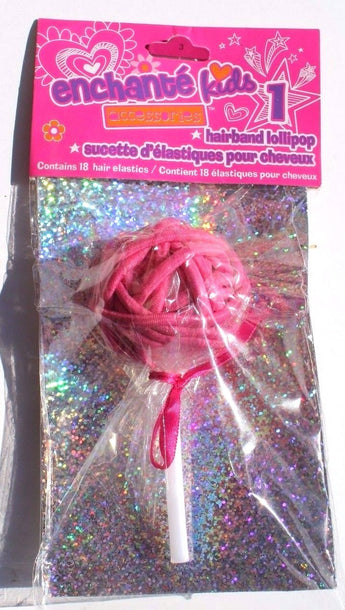 LOLLIBANDS Lollipop Elastic Ponytail Hair Bands Ties Accessories Party Favors #2