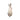 New Pink White Laura Ashley Toile Easter Bunny Girl Figurine Holiday Decor