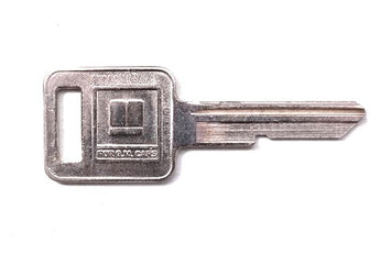NOS Vintage G.M. KEY BLANK - Chevy Cars / Truck (Door Ignition) Metal