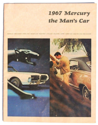 Vtg 1967 Mercury The Mans Car Brochure Booklet Car Buyer DEALER Guide Magazine